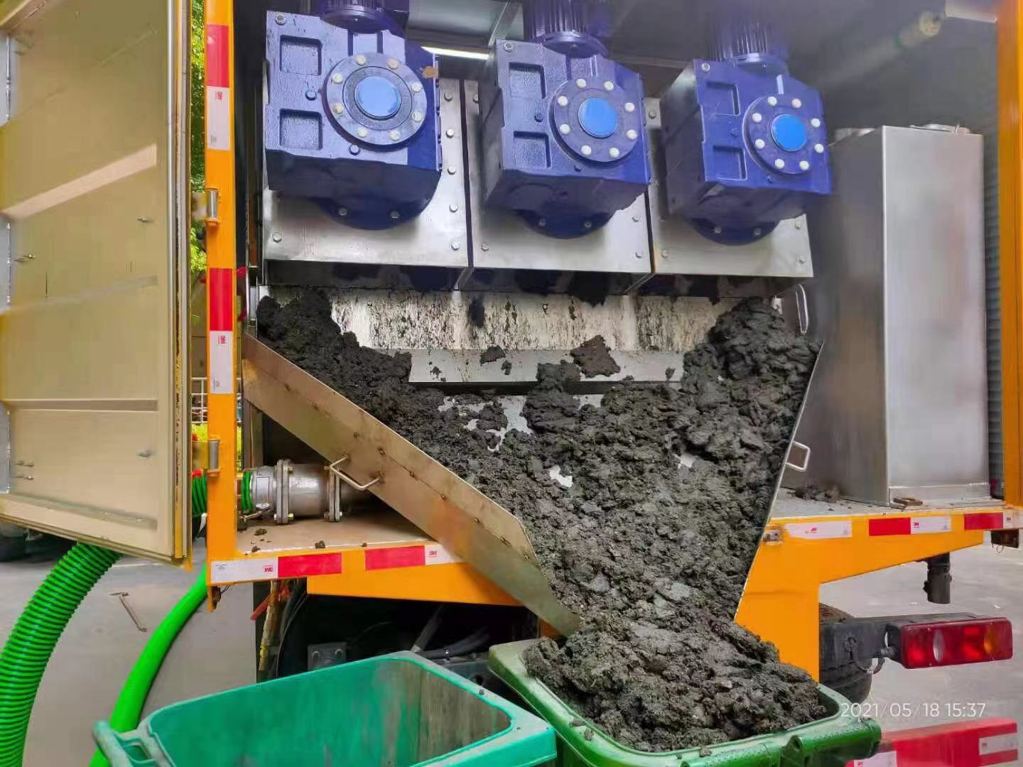 丰宁化粪池清掏城市维护站-泥浆净化干湿分离处理